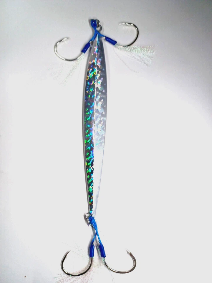 Isca original passo lento 200g cromada iridescente 4 Wahoo Ahi ÁGUA ESCURA - Imagem 4 de 4