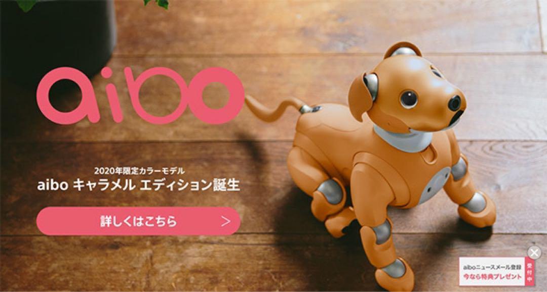 Aibo SONY ERS-1000 Caramel Edition Limited Color Aibo SONY ERS-1000 Caramel Edition Limited Color