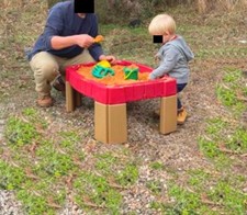 Large Sand Toys and Sandboxes For Kids Outdoor W Cover Toddler Table Set Shovels