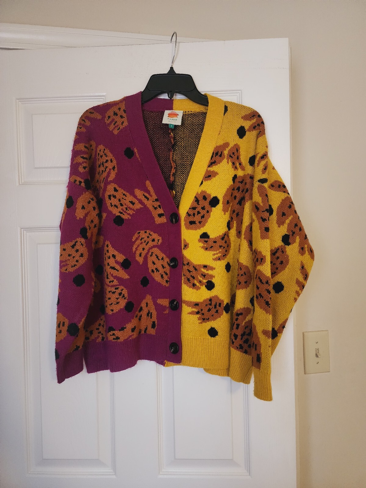 Small Farm Rio Banana Cardigan Gem