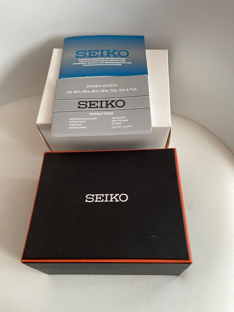 Seiko Prospex schwarzes Zifferblatt Herrenuhr - SBDY004