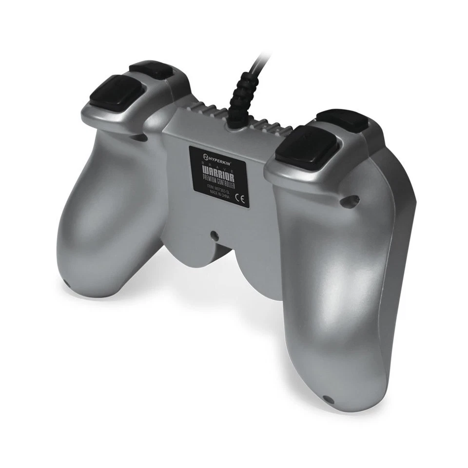 Hyperkin PlayStation 2 "Brave Warrior" Premium Controller For PS2 - Silver - Image 3 of 4