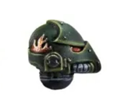 Forge World Warhammer 40K Salamander MKVI Head 4