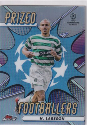 Topps Finest Champions League 2022-23 PF-11 Henrik Larsson Silver Footballers