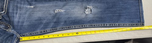 Jeans donna Silver Lola 17" effetto invecchiato dritto reale 29x27 - Foto 8 di 9
