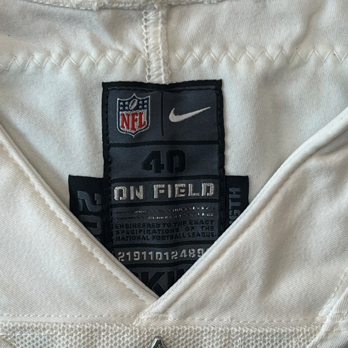 Jamison Crowder #82 Game Used Signed Nike On Field Jets Jersey