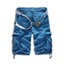 thumbnail 16 - Men Sports Trousers Army Military Cargo Pocket Camouflage Short Pants Summer 36