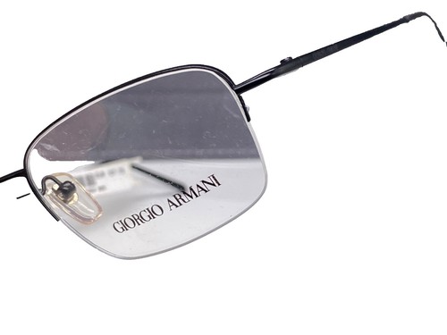 Armani Exchange Ax 1003 6014 Satin Black Authentic Eyeglasses 52-17-145 Armani Exchange AX 1003 6014 Satin Black Square Eyeglass  main image 3
