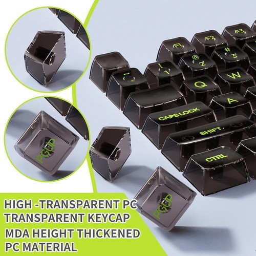 High Transparency PC Keycaps NEW H0P6 - Afbeelding 2 van 10