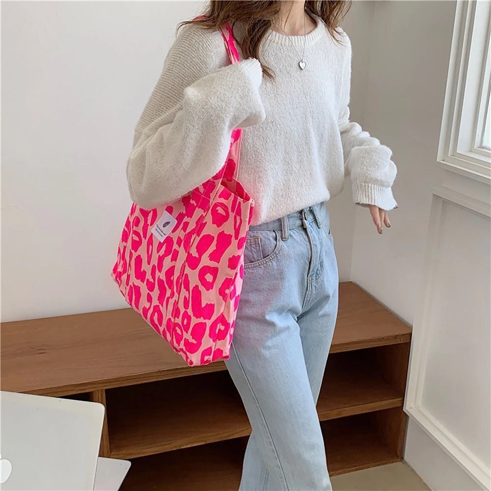 Korean style canvas tote bag cheap