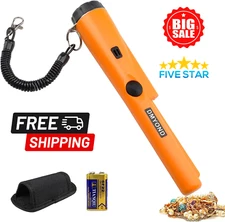 Detector de metales de mano Profesional resistente al agua Oro Plata tesoros #1