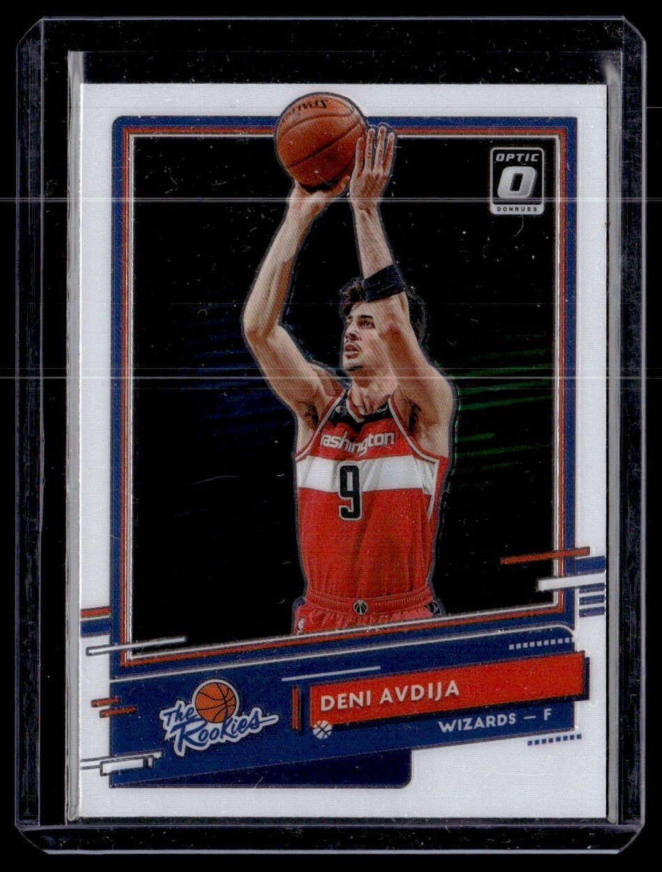 2020-21 Panini Donruss Optic Deni Avdija The Rookies RC #3 Washington Wizards
