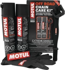 Motul Chain Care Kit Off Road 109788 Motorcycle Care Chain Clean Lube