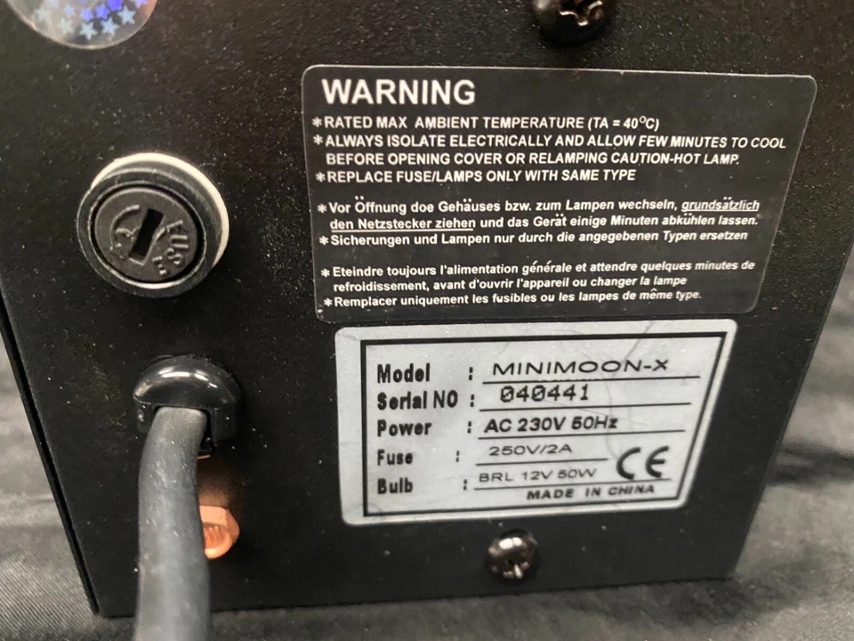 JB SYSTEMS Minimoon #P - Imagen 3 de 4