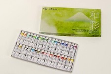 Kusakabe Artists' Water colors WASAI 36 Colors Set 5ml 2