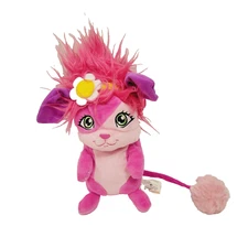2015 POPPLES Bubbles 8" Pop Open Plush Stuffed Toy Pink Spin Master 