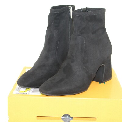UNISA women's MADDOX ankle boots size M black faux suede
