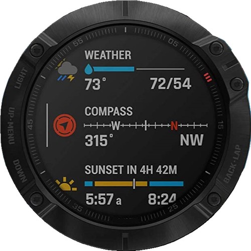 Piezas de reparación para reloj Garmin Fenix 6X Pro pantalla LCD digitalizador - Imagen 3 de 6