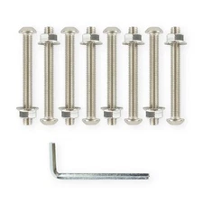 Aqua Select Swimming Pool Ladder Bolt Kit with bolts and hex wrench