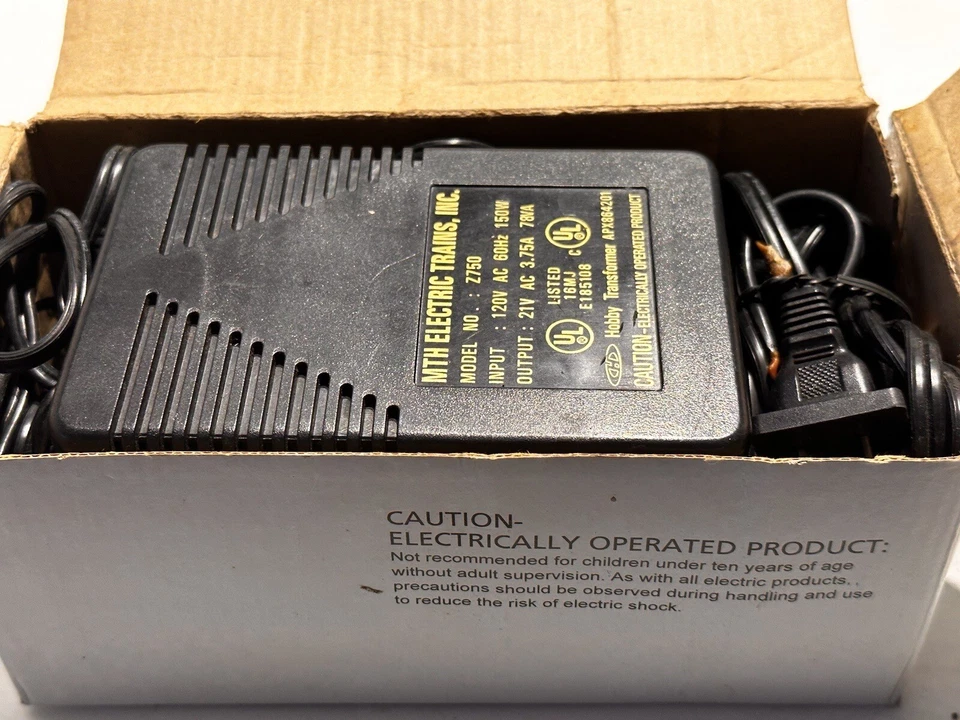 Unidad de potencia transformador hobby MTH Rail King Z-750 APX864201 Foto 3 de 4