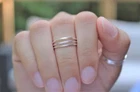 Solid 925 Sterling Silver Band Handmade Statement Band For Men& Women All Size