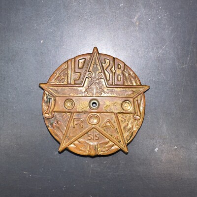 1938 Radio Orphan Annie Brass Working Decoder Pin Brooch Show