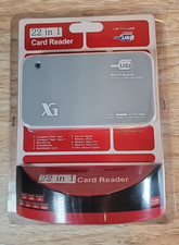 22 in 1 Card Reader USB Multi Media Card Memory Stick Compact Flash Type I  II