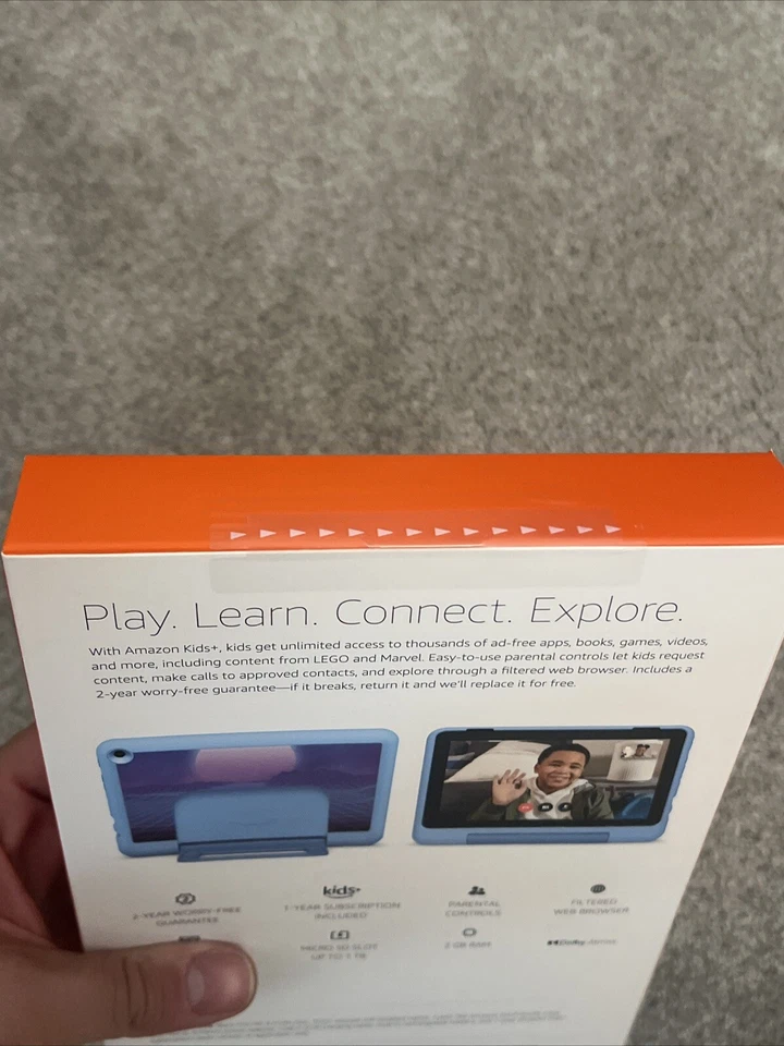 🔥🔥BRAND NEW! Amazon Fire HD 8 Kids Pro Tablet, 32GB, Color- Cyber Sky 🔥🔥NEW! - Image 3 of 4