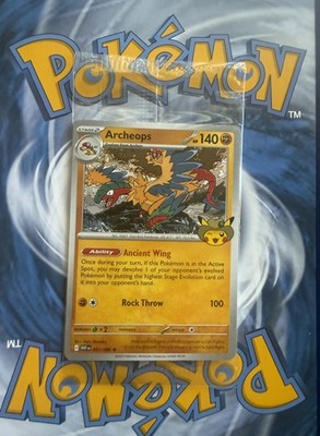 Pokemon Field Museum Fossil Exhibit Archeops Promo SEALED