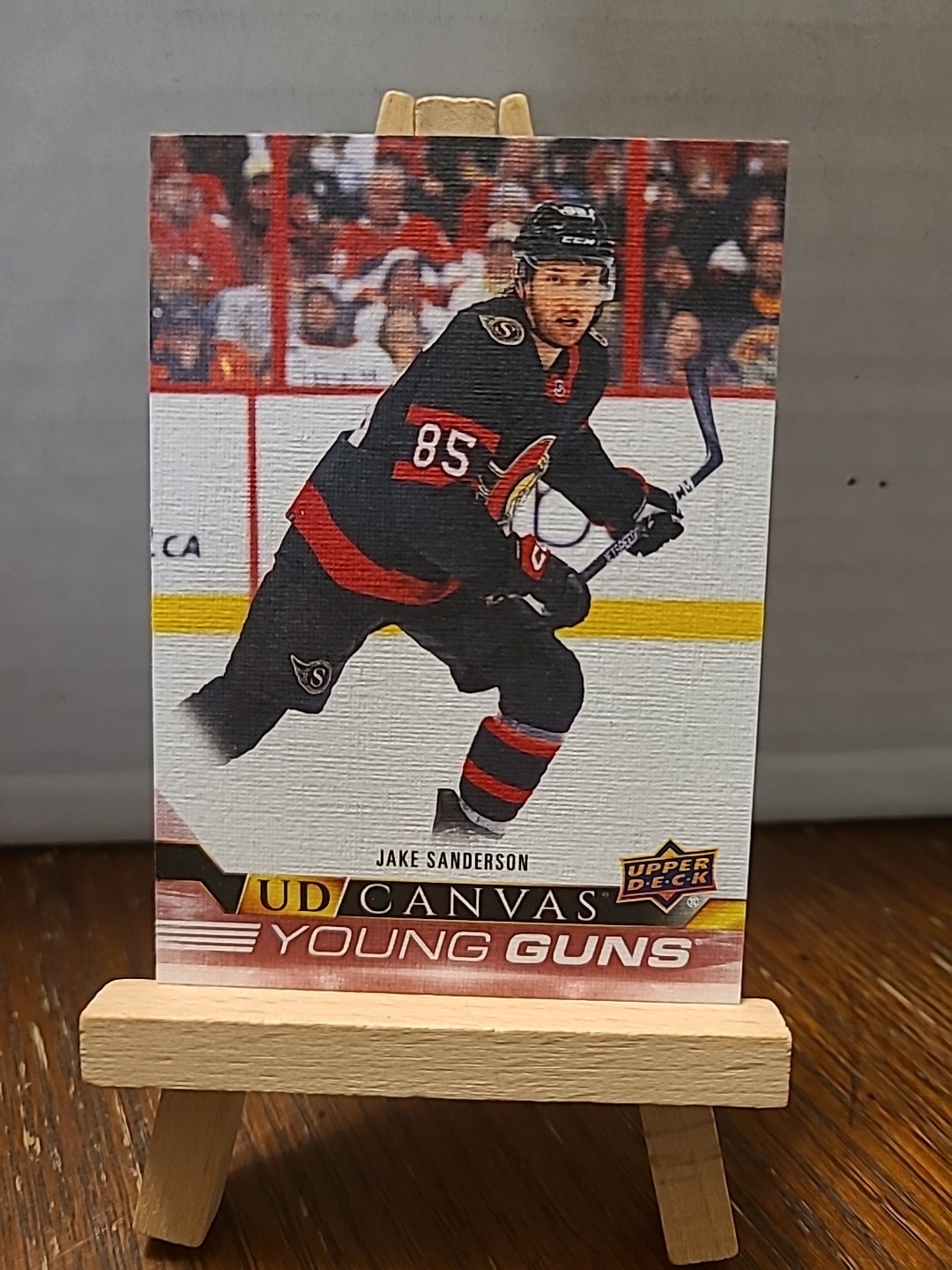 2022-23 Upper Deck Series 2 - Ud Canvas Young Guns Jake Sanderson #C223 (RC)