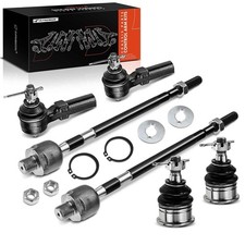 A-Premium 4x Outer Tie Rod & Front Lower Ball Joint for Nissan 240SX 1995-1998