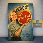 Philips Vintage Advertising Metal Poster Sign 20x30cm Retro Radio Decor