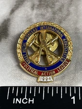 1994 Sheet Metal Workers Union Political Action League Hat pin HS29c