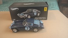 B7 1:18 HOTWHEELS FERRARI 250 GT BERLINETTA SHORT WHEELBASE SWB TROPHY RAC 19...
