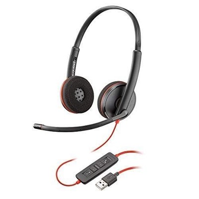 Plantronics Blackwire 3220 Stereo kabelgebundenes UC Headset mit USB-Anschluss