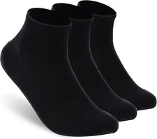 90% Merino Wool Socks for Men Ankle Low Cut socks Lightweight Breathable Athl...