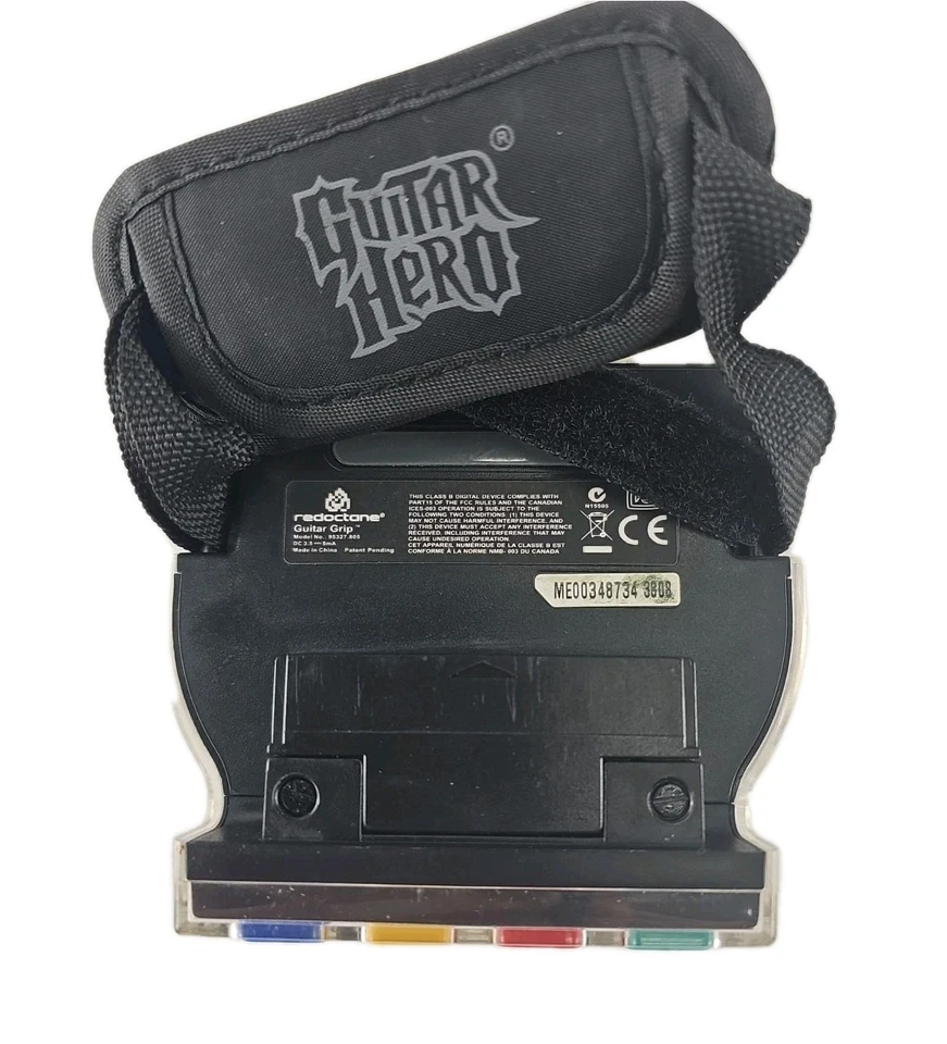 Nintendo DS Guitar Hero Grip On Tour Red Octane with 2 Picks - Image 2 of 4