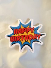 Comic Book Sound Effect Onomatopoeia Emanata Speech Bubble Decal Sticker