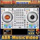 Pioneer DJ DDJ-FLX10-W 4-deck DJ Controller - White