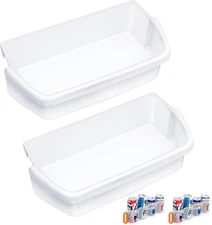 [2 PACK] New WP2204812 Refrigerator Door Bin Replace Whirlpool Kenmore AP6006531
