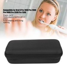 Electric Toothbrush Travel Case Compatible for Oral B Pro 1000 Pro 2000 Pro 3000