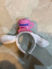 Cinnamoroll Headband Sanrio Puroland Pink Tea Cup Ears 14 Soft Mascot