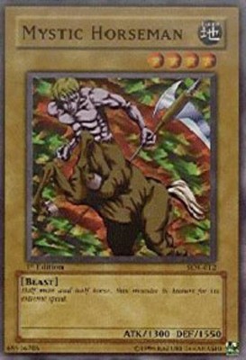 Mystic Horseman - SDK-012 - Common - Unlimited Edition - Lightly Played