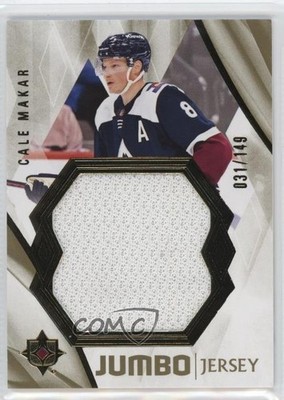 2023-24 Upper Deck Ultimate Collection Jumbo Jersey 31/149 Cale Makar #61 0y85