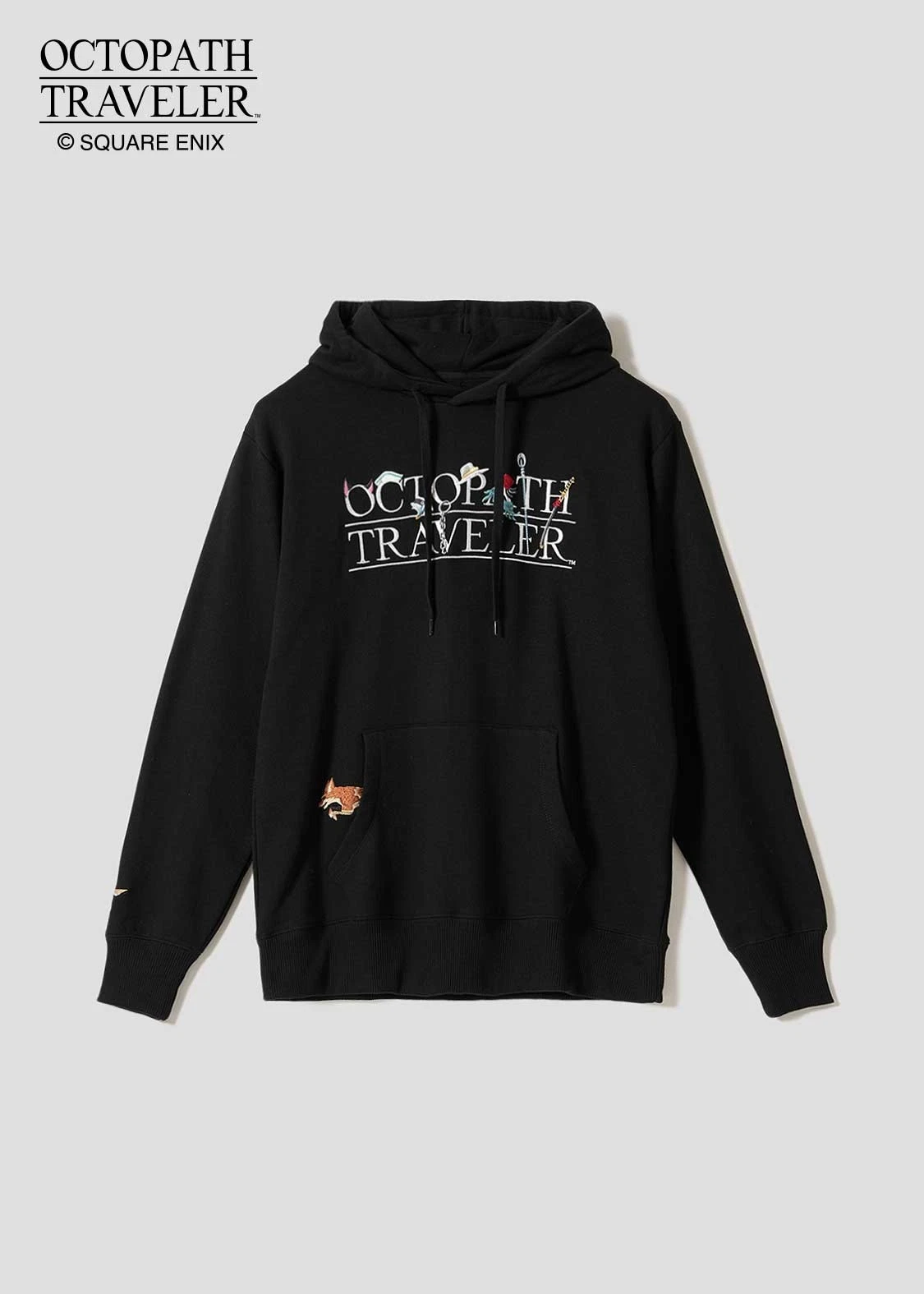 [Graniph] Bravely Default OCTOPATH TRAVELER Fleece Hoodie Size SS~XL from Japan