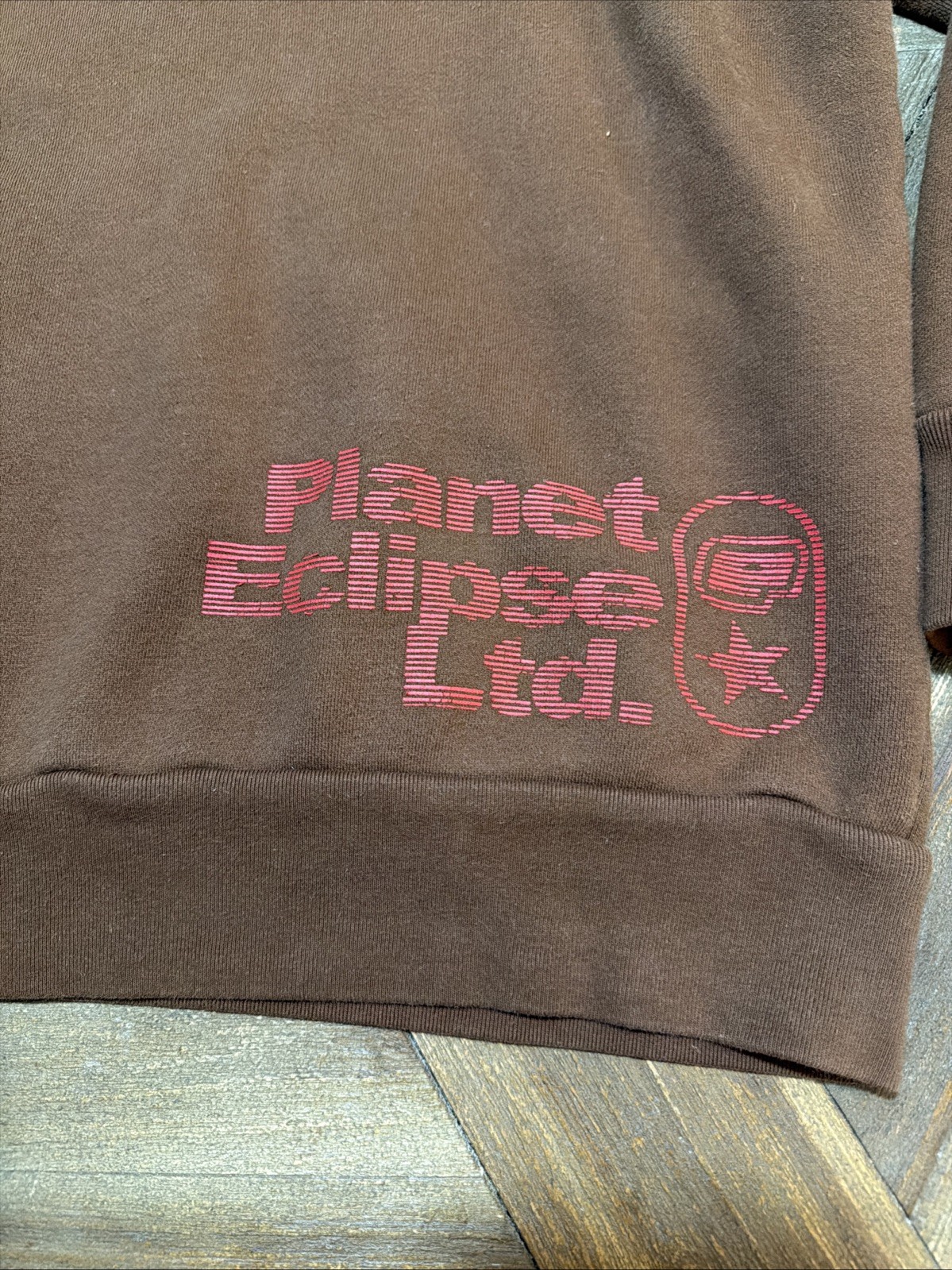 Planet Eclipse Unity Pullover Brown Hoodie Long S… - image 14