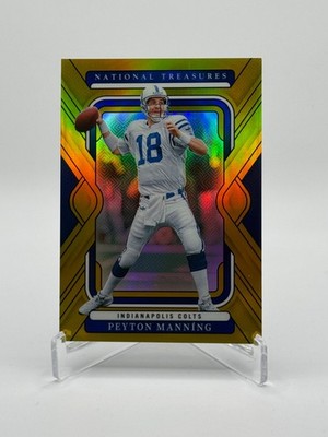 2024 Panini, Prizm, National Treasures, Peyton Manning, Parallel, 5/10, 44