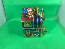 Mr. Christmas Train Music Box Inner Movements Metallic Tested And Working Great