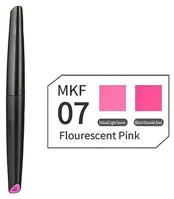 Dspiae Fluorescent Pink Soft Tip Marker - Hobby and Plastic Model Acrylic Paint