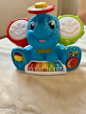 Clementoni Tino Musikelefant Interaktiver Elefant Musikspielzeug Lernspielzeug